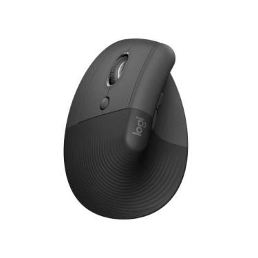 Imagem de Mouse Vertical Ergonômico sem fio Lift Grafite 910-006466 Logitech