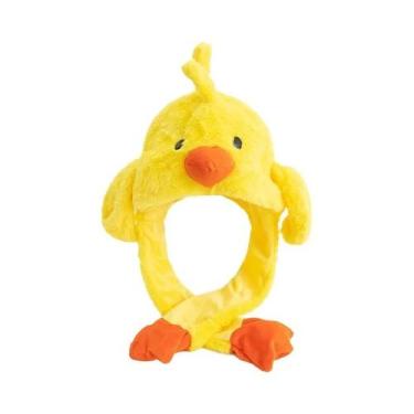 Imagem de Gorro De Pelúcia Unissex Com Orelhas Divertidas Estilo Vaca E Coelho, 