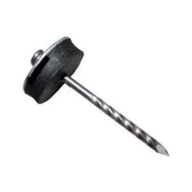 Imagem de Prego Telheiro 18x36 Ardox Polido 1kg - Prego Forte Com Borracha De Ve