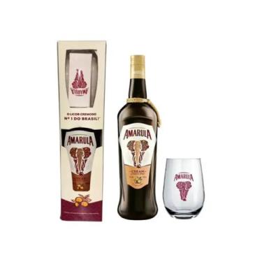 Imagem de Licor Amarula Cream 750ml + Copo Dubai