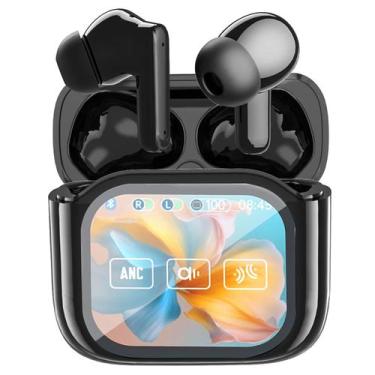 Imagem de Fones de Ouvido Xmenha Sem Fio com Tela Sensível ao Toque ANC Bluetoot