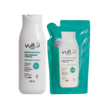 Imagem de Kit Vult 1 Hidratante Corporal 350ml + 1 Refil Hidratante Corporal 300