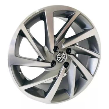 Imagem de Kit 4 Rodas Aro 15x6 4x100 Polo Virtus Krmai R93 Gol Voyage G4 G5 G6 4