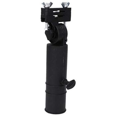 Imagem de Labuduo Suporte de guarda-chuva, braçadeira de guarda-chuva, universal fácil de instalar, carrinho de empurrar preto para proteger ferramentas de fixação de guarda-chuva