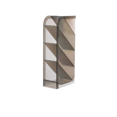 Imagem de Organizador de mesa para canetas, suporte de pincel, suporte de lápis de mesa para materiais escolares, artigos de papelaria Kawaii e caixa de armazenamento de maquiagem de escritório