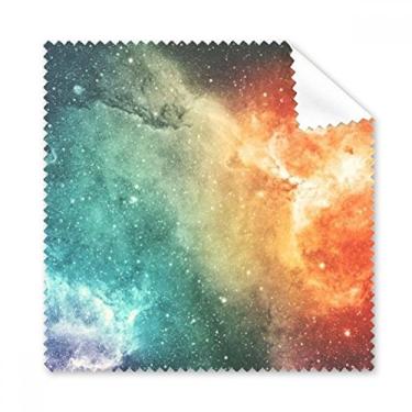 Imagem de Nebulosa Adjacent Pequeno Padrão de Nebulosa Azul Pano de Limpeza Limpeza de Tela de Celular 5 peças