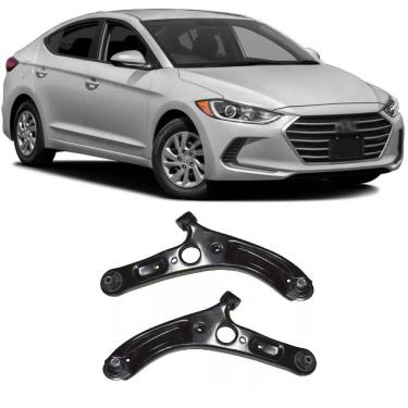 Imagem de Bandeja Hyundai Elantra Dianteira (2016 Até 2019) Flex Automotive O Par