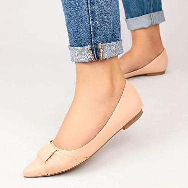 Imagem de Sapatilha Bico Fino Zilda Nude 34