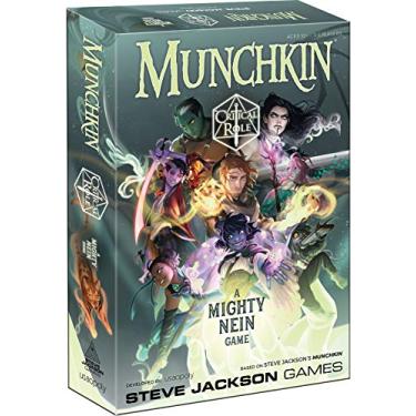 Imagem de USAOPOLY Munchkin: Critical Role Card Game | Munchkin Game Featuring Critical Role Mighty Nein Campaign | Officially Licensed Critical Role Card Game | Familiar Members, Characters & Guests