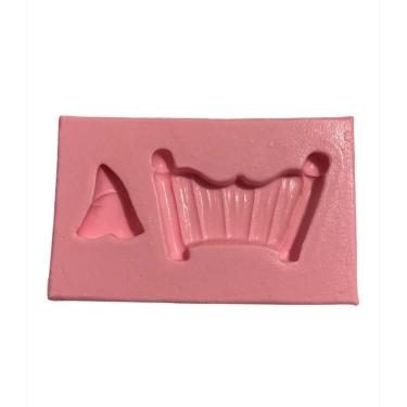 Imagem de Molde De Siliocne Cama 7 Anões Gorro, Cabeceira