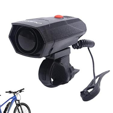 Imagem de bicicleta alta - 6 Sino bicicleta eletrônico som,Sinos alarme anel guiador ciclismo luz e som 110 db para bicicleta infantil, bicicleta estrada, bicicleta Fovolat
