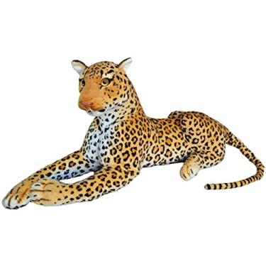 Imagem de Onça Pintada de Pelúcia Safári realista