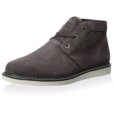 Imagem de Timberland Bota masculina Newmarket lisa Chukka, Mantas, 12
