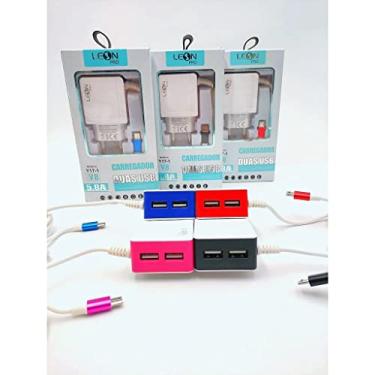 Imagem de Carregador de celular original 5.8A LEON PRO V8