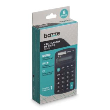 Imagem de Calculadora De Bolso, Bazze, 8 Dígitos, B3401, Preta