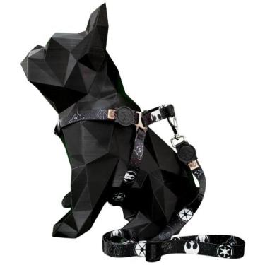 Imagem de Coleira Para Cachorro Com Guia Modelo Peitoral Paraquedas Resitente -