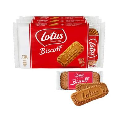 Imagem de 48 Biscoitos - 3 Pacotes - Lotus Biscoff