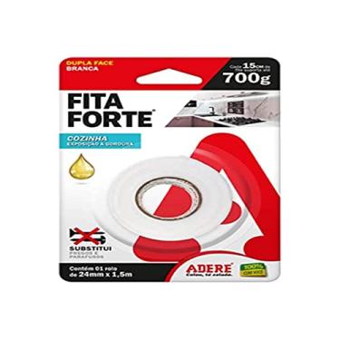 Imagem de FITA DUPLA FACE FITA FORTE AREAS GORDUROSAS 24MMX1,5M ADERE