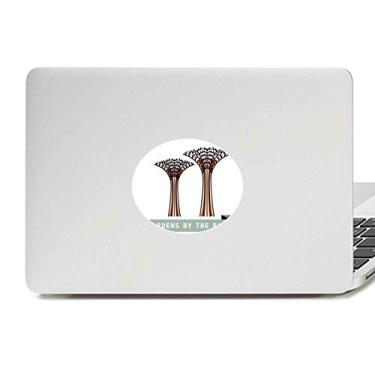 Imagem de Adesivo de notebook com emblema de vinil Singapore Gardens by The Bay
