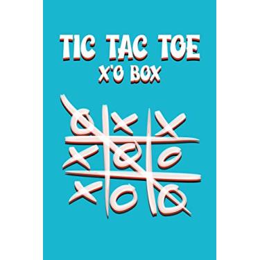 Imagem de Tic Tac Toe X'O Box: 6" x 9" X'O (TicTacToe) Box Game book with 130 Pages