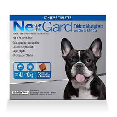 Imagem de Nexgard Cães Antipulgas E Carrapatos 04 A 10 Kg- 3 Tabletes