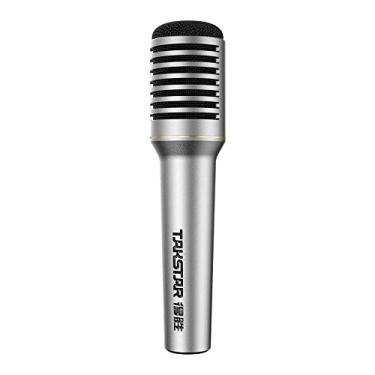 Imagem de Microfone vocal TAKSTAR TA-68, microfone dinâmico cardioide XLR de qualidade profissional para palco, estúdio, podcasting, microfone de transmissão com cartucho de suspensão montado em choque, clipe para microfone, estojo de metal, conector XLR de 3 pinos