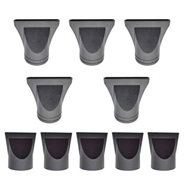 Imagem de YingEnter Bocal de secador de cabelo de plástico profissional, difusor de bocal, secador de cabelo, pente de fixação concentrador, substituição de sopro plano, ferramentas de estilo de salão de cabeleireiro, tipo A-5