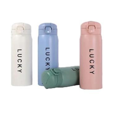 Imagem de Garrafa Termica Inox (Rosa Bebe, 350 ml)