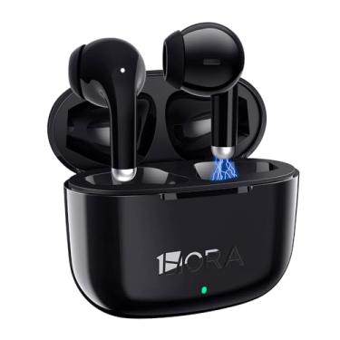 Imagem de Fone de Ouvido Bluetooth 5.1 1Hora Aut203 Preto Design Moderno Conexão Sem Fio Estável Perfeito para Dispositivos Android e Ios Experiência Sonora Imersiva