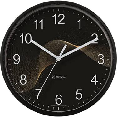 Imagem de Relógio de Parede Quartz Preto