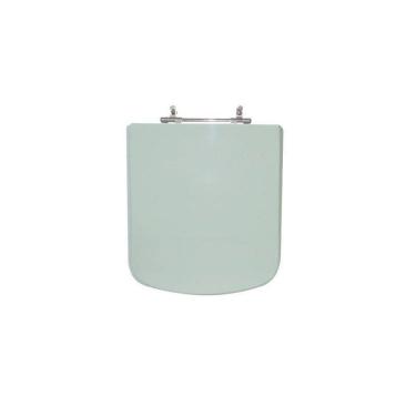 Imagem de Assento Sanitário Poliéster para Louça Bali incepa Aço Verde Água