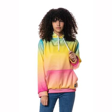 Imagem de Moletom Estampado Colorido Full Canguru Unissex Capuz-Unissex