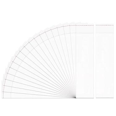 Imagem de Doutop Sacos autoadesivos para violoncelo, 7 x 30 cm, 200 peças, sacos plásticos opp transparentes autovedantes, sacos de celofane de 2 mm para doces de padaria, joias, artesanato, velas, escova de