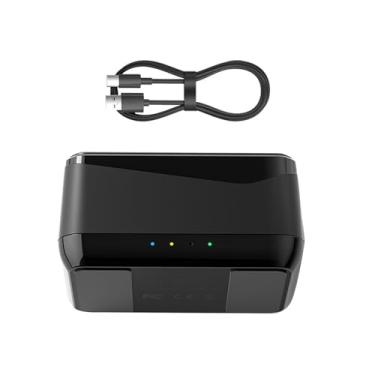 Imagem de Caixa de carregamento, base de carregamento rápido, caixa de armazenamento com 3 baterias, carregador tipo C para bateria Insta360 X4