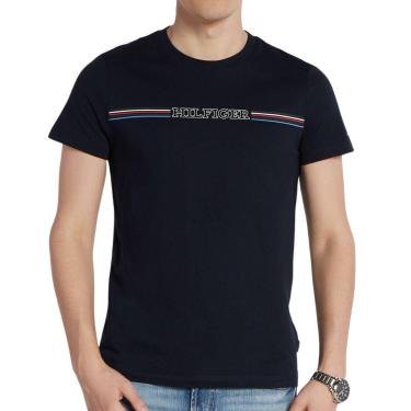 Imagem de Camiseta Tommy Hilfiger Stripe Chest Tee-Masculino
