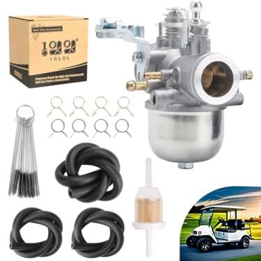 Imagem de 10L0L Carburador de carrinho de golfe para Yamaha G1 1983-1989 com motor de 2 ciclos J24-14101-01 J24-14101-00