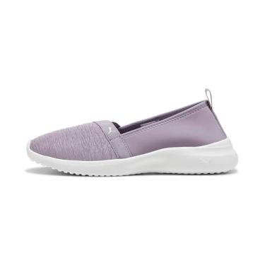 Imagem de PUMA Tênis feminino Adelina, Pena de ameixa puma cinza puma branco, 37