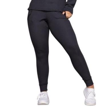 Imagem de Calças Jogger Comfy Bella Fiore Canelada Com Bolso Roupa Para Inverno Moda Casual-Feminino