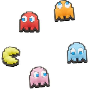 Imagem de Pin Pac Man Kit, 5-Pack, Jibbitz, Acessório para Crocs