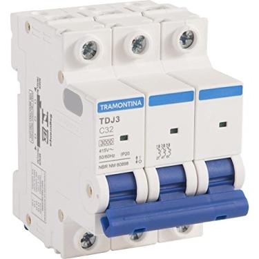 Imagem de Disjuntor Tripolar 50a Branco Dni Tramonina