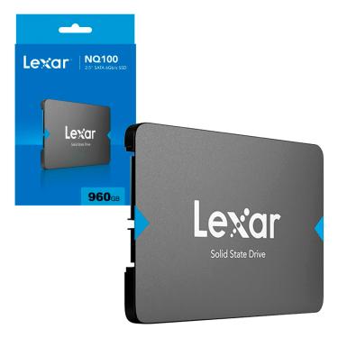 Imagem de SSD 960GB Lexas, Sata III, 2.5", Leitura 550MB/s, Gravação 500 MB/s,  - LNQ100X960G-RNNNU