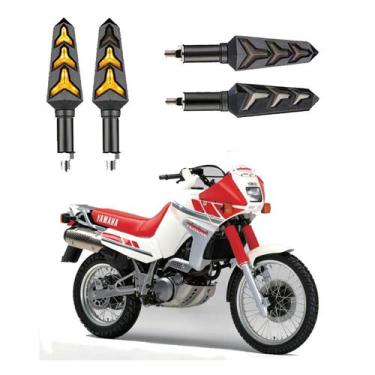 Imagem de KIT 4 Seta Sequencial Pisca de Led Universal Estrela Modelo P09S Moto 