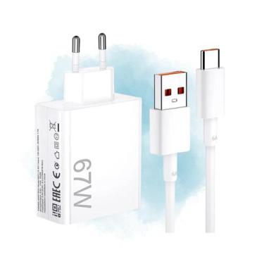 Imagem de Carregador Turbo 67W Compatível Com Tablet Galaxy Tab A9 - Jodda