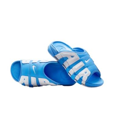 Imagem de Nike Tênis masculino Air More Uptempo FD9884-400, azul universitário/azul universitário/branco), Branco, 39