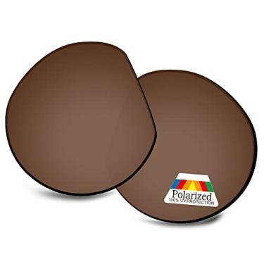 Imagem de Bwake Lentes de reposição para óculos de sol Oakley HSTN OO9464 - marrom canela polarizada