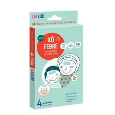 Imagem de Xô Febre Compressas Refrescantes para alívio da febre - Likluc