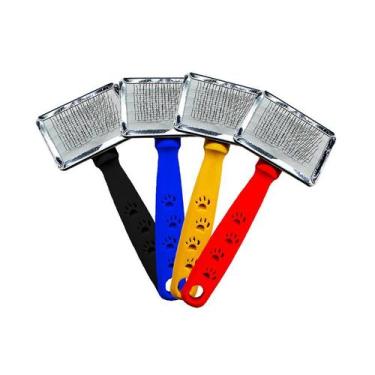 Imagem de Rasqueadeira Savana Osso Patinha para Cães - Cores Sortidas - Tamanho 