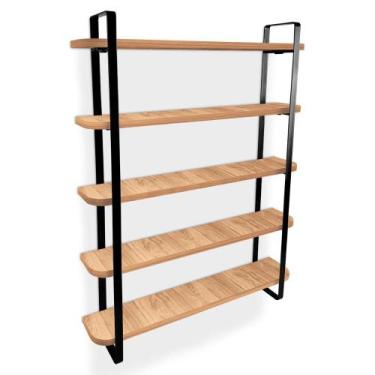 Imagem de Prateleira Nicho Expositor Organizador Arusi 100 Esmaltes 5 Prateleira