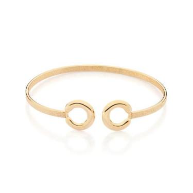 Imagem de Pulseira de pulso bracelete banhado ouro 3x 24k 18k e 22k feminina rom