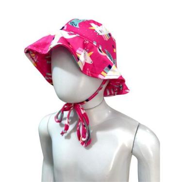 Imagem de Chapéu Infantil Proteção Solar Uv 50+ Praia C/ Forro Interno - Jagar, 